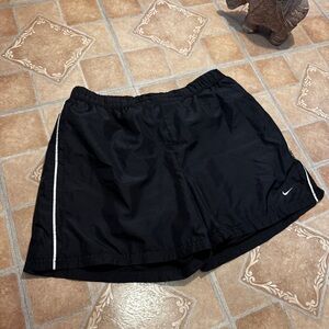 Vintage Y2K Nike Silver Tag Running Shorts - Men’s Large - Black